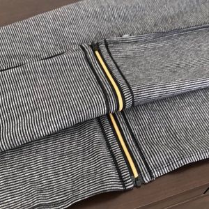 Lululemon Striped Vinyasa with Gold Zipper